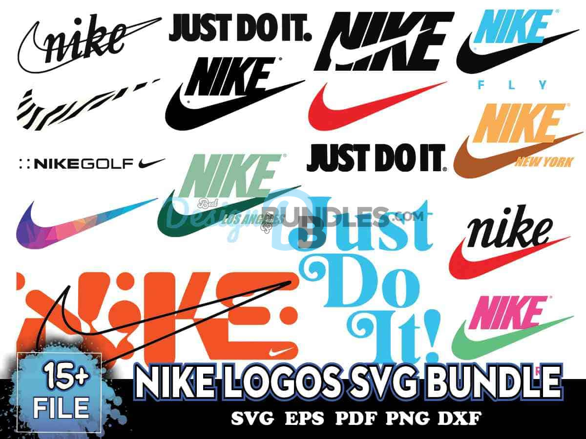 Nike Logos Svg Bundle, Trending Svg, Nike Svg, Nike Logo Svg ...